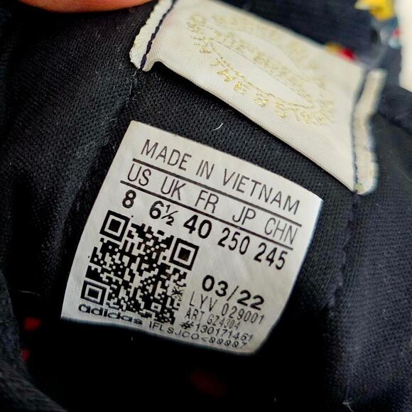 Adidas US8 Rich Mnisix Nizza Platform Mid Artsy Roses FunkyArt to‎ wear Standout - Picture 2 of 16